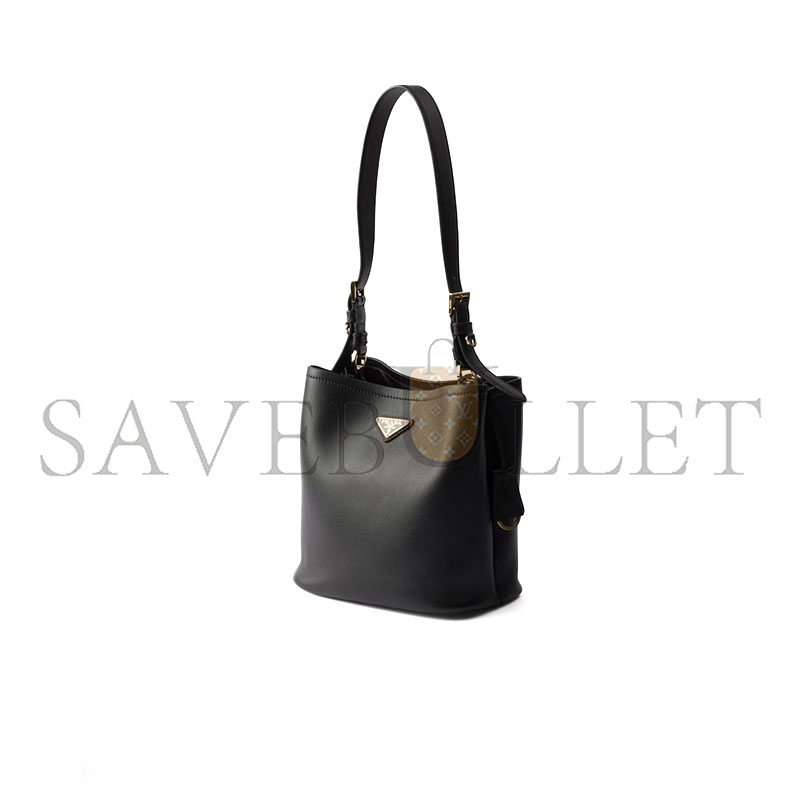 PRADA MEDIUM LEATHER BAG 1BE080 (22.5*21.5*13cm) PRADA MEDIUM LEATHER BAG 1BE080 (22.5*21.5*13cm)
